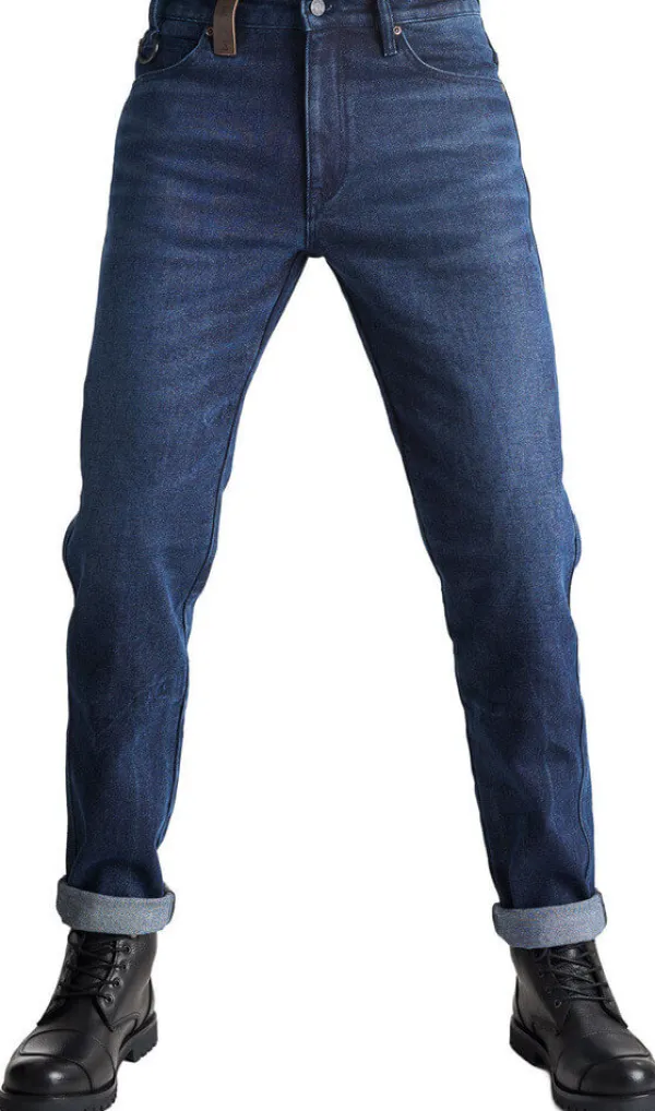 Pando Moto Motorbroeken-Arnie-Slim Motorbroek Blue