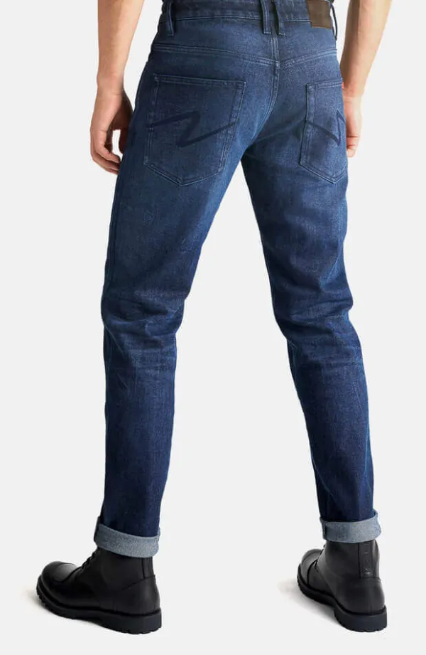 Pando Moto Motorbroeken-Arnie-Slim Motorbroek Blue
