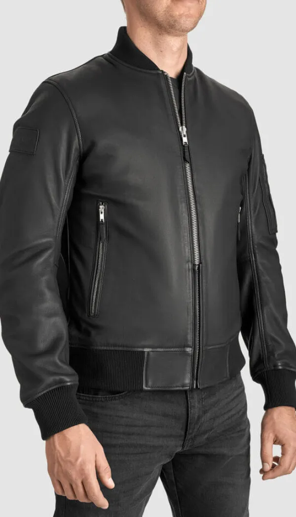 Pando Moto Motorjassen-Facon otorja eather Aviator Back