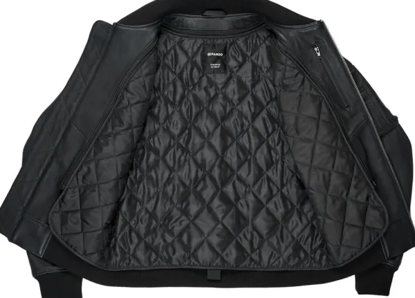 Pando Moto Motorjassen-Facon otorja eather Aviator Back