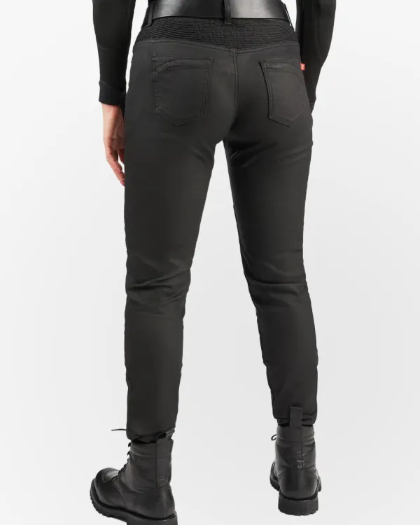 Pando Moto Motorjeans-Lorica Black A Motorjeans with Cordura