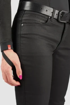 Pando Moto Motorjeans-Lorica Black A Motorjeans with Cordura