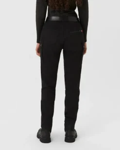 Pando Moto Motorbroeken|Motorjeans-Mila Cargo Motorjeans Black