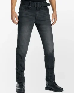 Pando Moto Motorjeans-Robby Slim Motorjeans Black