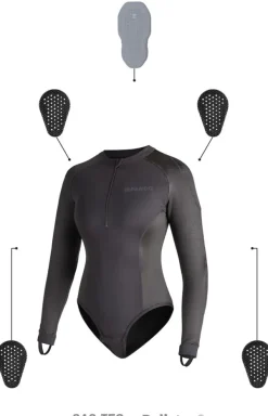 Pando Moto Protectievesten En Onderkleding-he Woen 02 Arored otorcyce Baeayer / body Back
