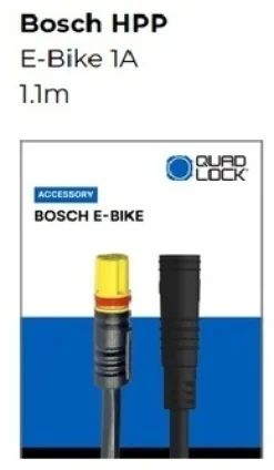 Quad Lock Telefoonhouders-Cycle Bosch Power Cable