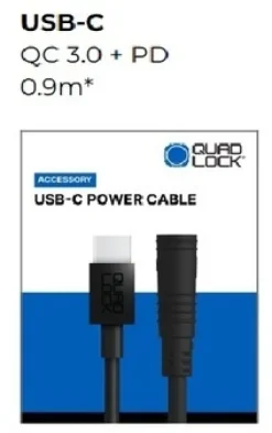 Quad Lock Telefoonhouders-USB-C Cable