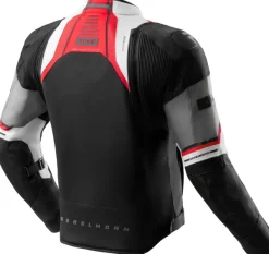 Rebelhorn Motorjassen-Borg 2 otorja Back/Grey/Red
