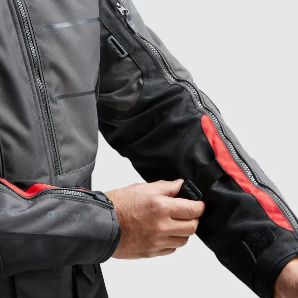 Rebelhorn Motorjassen-Cubby 5 otorja Back/Anthracite/Red