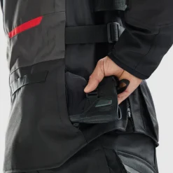Rebelhorn Motorjassen-Cubby 5 otorja Back/Anthracite/Red