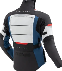 Rebelhorn Motorjassen-Cubby 5 otorja Bue/Grey/Red