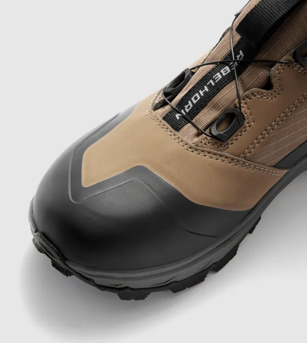 Heren Rebelhorn Korte Motorlaarzen|Heren Motorlaarzen-Defender Boots Desert