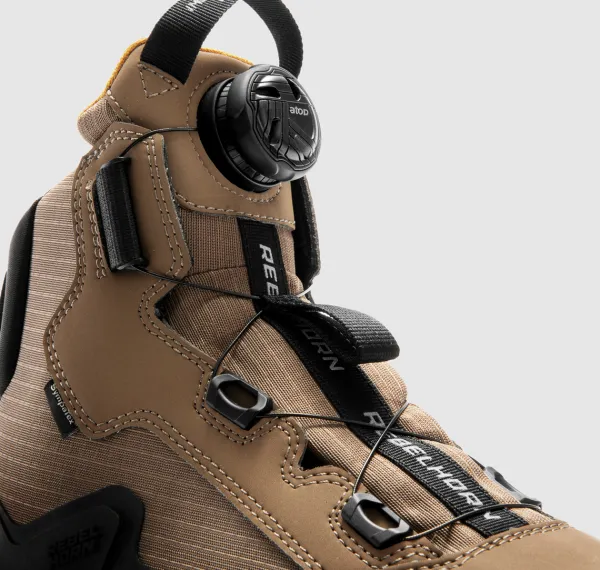 Heren Rebelhorn Korte Motorlaarzen|Heren Motorlaarzen-Defender Boots Desert