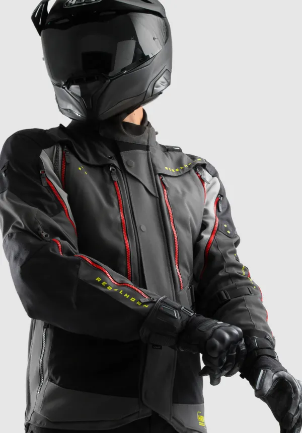 Rebelhorn Motorjassen-Hardy 3.0 otorja Anthracite/Grey/Yeow