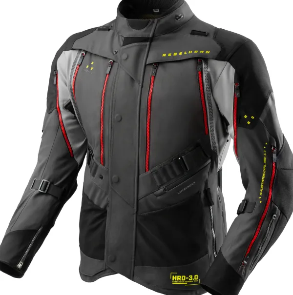Rebelhorn Motorjassen-Hardy 3.0 otorja Anthracite/Grey/Yeow