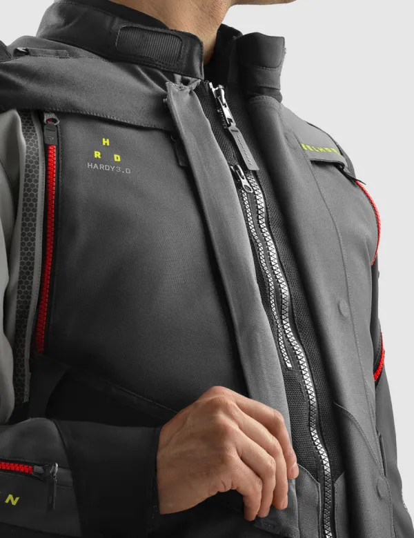 Rebelhorn Motorjassen-Hardy 3.0 otorja Anthracite/Grey/Yeow