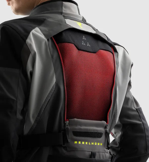 Rebelhorn Motorjassen-Hardy 3.0 otorja Anthracite/Grey/Yeow