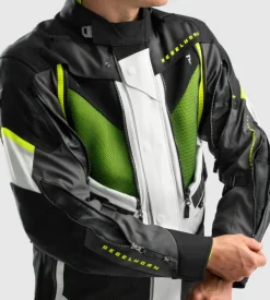 Rebelhorn Motorjassen-Hardy 3.0 otorja Back/Grey/Fuo Yeow