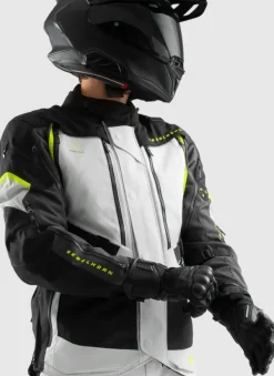 Rebelhorn Motorjassen-Hardy 3.0 otorja Back/Grey/Fuo Yeow