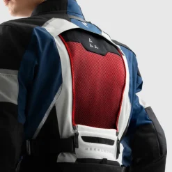 Rebelhorn Motorjassen-Hardy 3.0 otorja Bue/Grey/Red