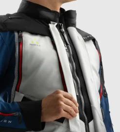 Rebelhorn Motorjassen-Hardy 3.0 otorja Bue/Grey/Red