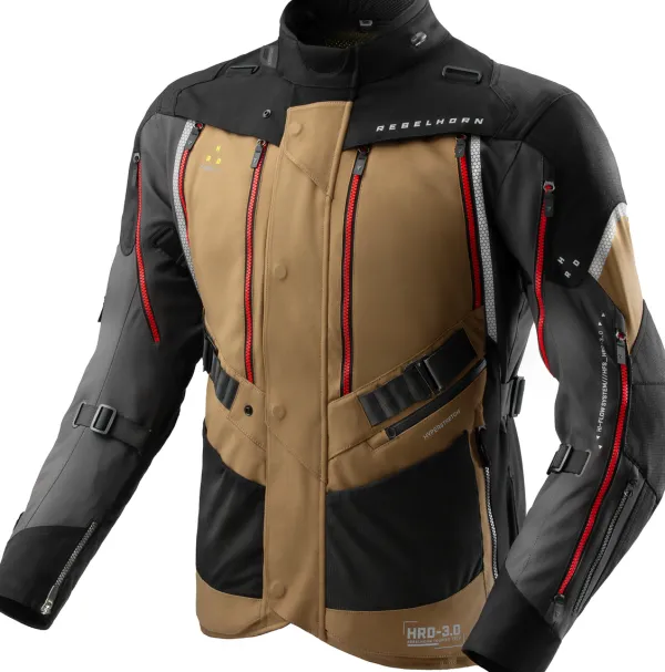 Rebelhorn Motorjassen-Hardy 3.0 otorja Deert/Grey/Red