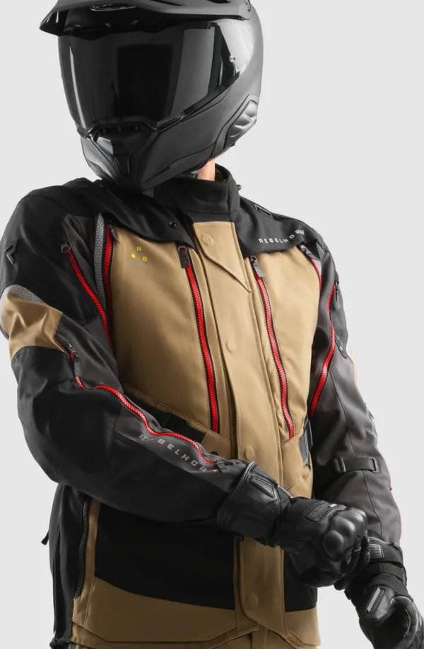 Rebelhorn Motorjassen-Hardy 3.0 otorja Deert/Grey/Red