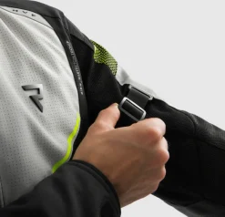 Rebelhorn Motorjassen-Hifow 5 otorja Back/Grey/Fuo Yeow