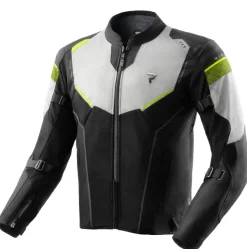 Rebelhorn Motorjassen-Hifow 5 otorja Back/Grey/Fuo Yeow