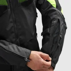 Rebelhorn Motorjassen-Hiker 4 otorja Back/Anthracite/Fuo Yeow