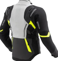 Rebelhorn Motorjassen-Hiker 4 otorja Back/Grey/Fuo Yeow