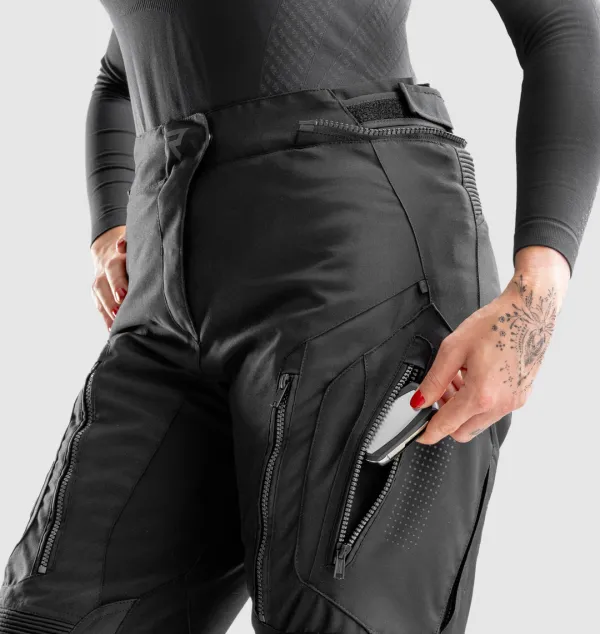 Rebelhorn Motorbroeken-Hiker 4 Women Motorbroek Black