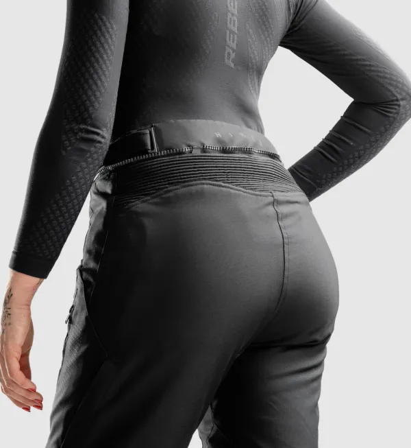 Rebelhorn Motorbroeken-Hiker 4 Women Motorbroek Black