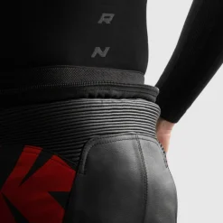 Rebelhorn Motorbroeken-Inferno Motorbroek Black/Blue/White/Red