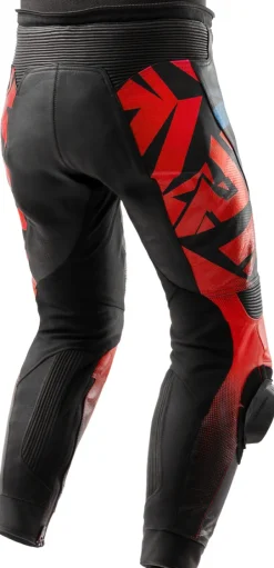 Rebelhorn Motorbroeken-Inferno Motorbroek Black/Blue/White/Red