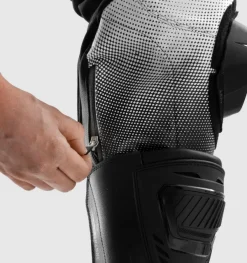 Rebelhorn Motorbroeken-Inferno Motorbroek Black/White