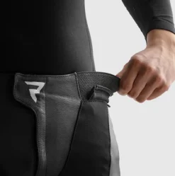 Rebelhorn Motorbroeken-Inferno Motorbroek Black/White