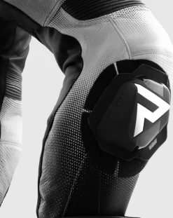 Rebelhorn Motorbroeken-Inferno Motorbroek Black/White