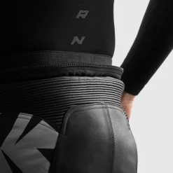 Rebelhorn Motorbroeken-Inferno Motorbroek Black/White