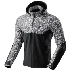 Rebelhorn Motorjassen-ah Noriaki otorja Back/White
