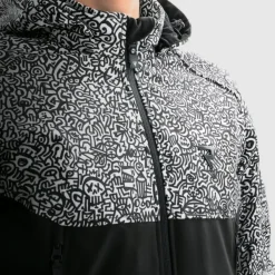 Rebelhorn Motorjassen-ah Noriaki otorja Back/White