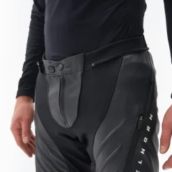 Rebelhorn Motorbroeken-Veloce Motorbroek Black/White