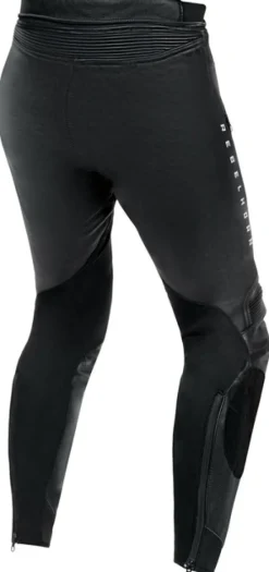 Rebelhorn Motorbroeken-Veloce Motorbroek Black/White