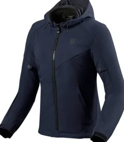 REV'IT Motorjassen-Afterburn H2O Ladies Motorjas Dark Navy