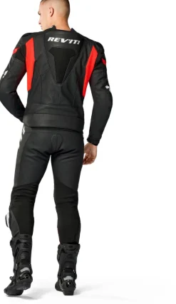 REV'IT Motorpakken-Argon 3 Combi Black/Neon Red