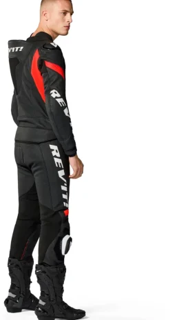 REV'IT Motorpakken-Argon 3 Combi Black/Neon Red