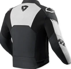 REV'IT Motorjassen-Argon 3 Motorjas Black/White