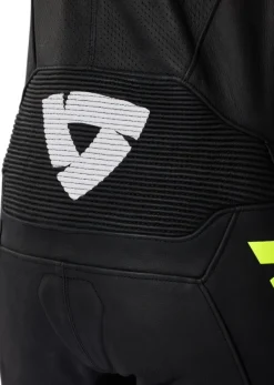 REV'IT Motorpakken-Argon 3 One Piece Black/Neon Yellow