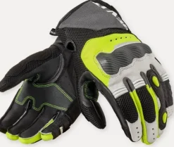 REV'IT Motorhandschoenen-Baze Gove ight Grey/Neon Yeow
