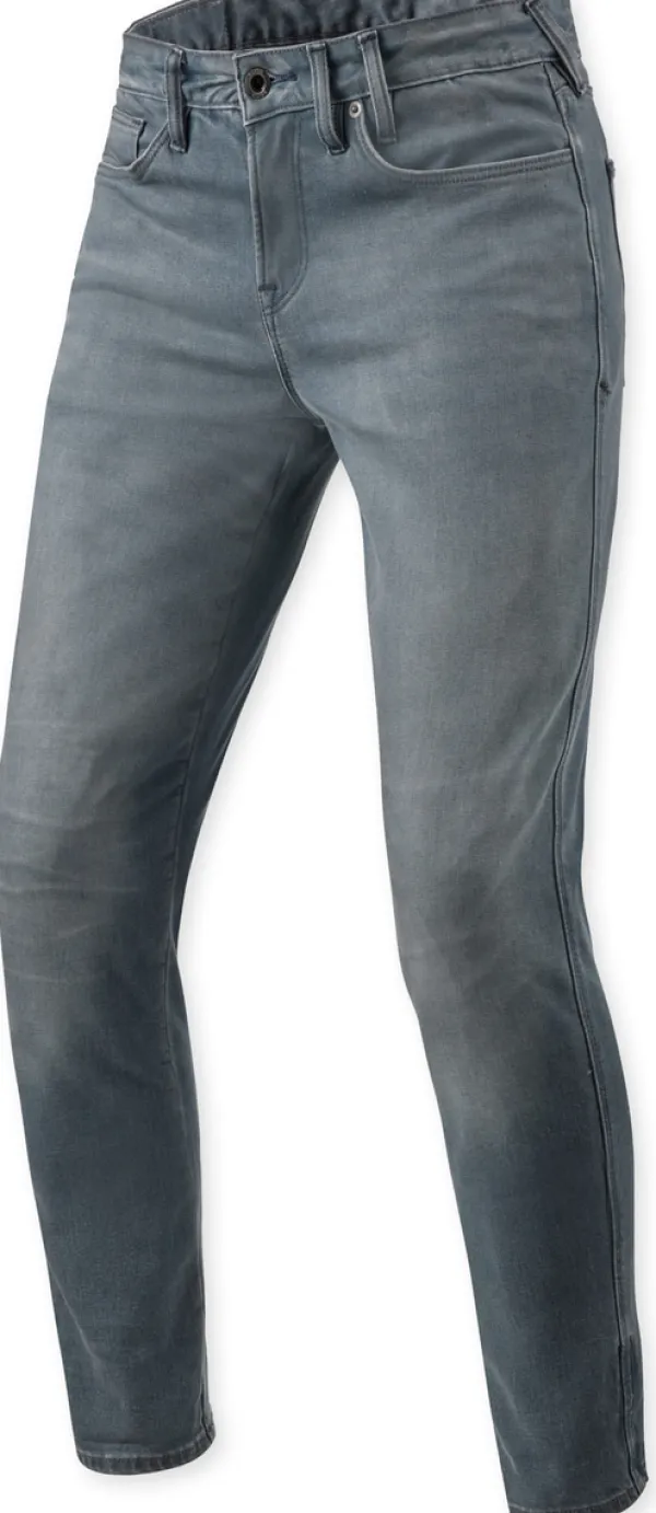 REV'IT Motorjeans-Carlin SK Motorjeans Medium Grey Used